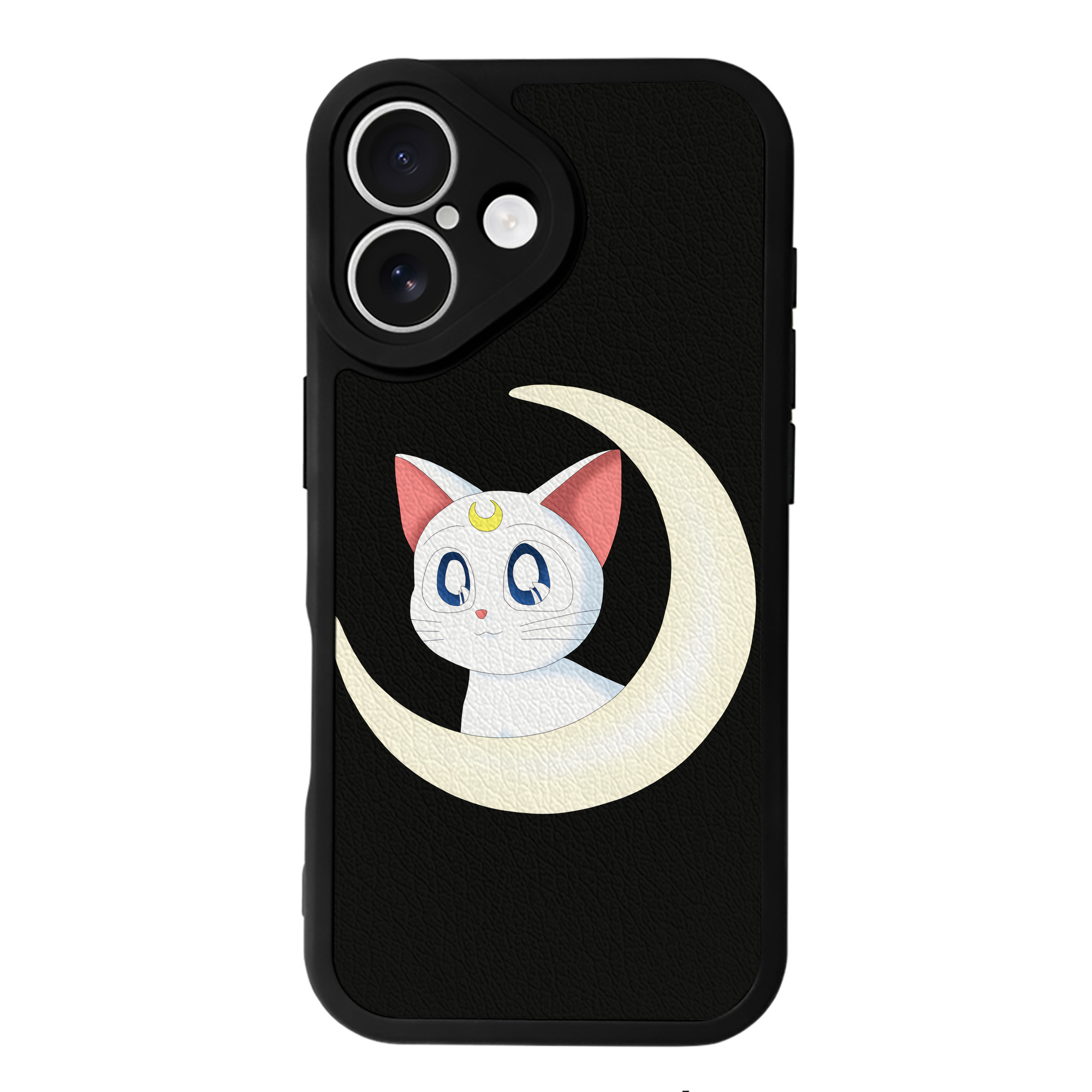 （画像用） 美少女戦士セーラームーン Sailor Moon 【iPhone 16シリーズ対応】シリコンスマホケース（レザー調） 材質：シリコン